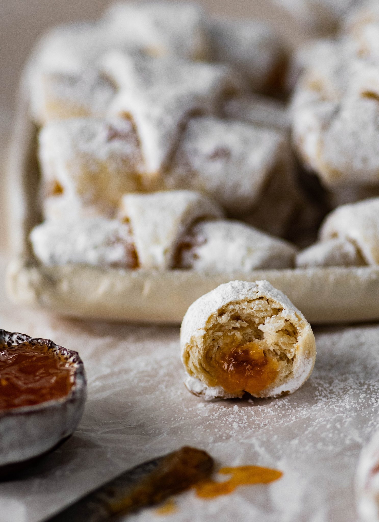 Sour Cream and Jam Rollup Cookies Mogwai Soup Blog