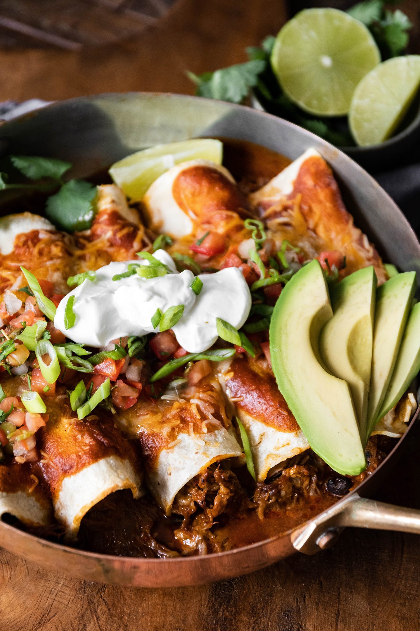 Pork and Black Bean Enchiladas - Mogwai Soup Blog