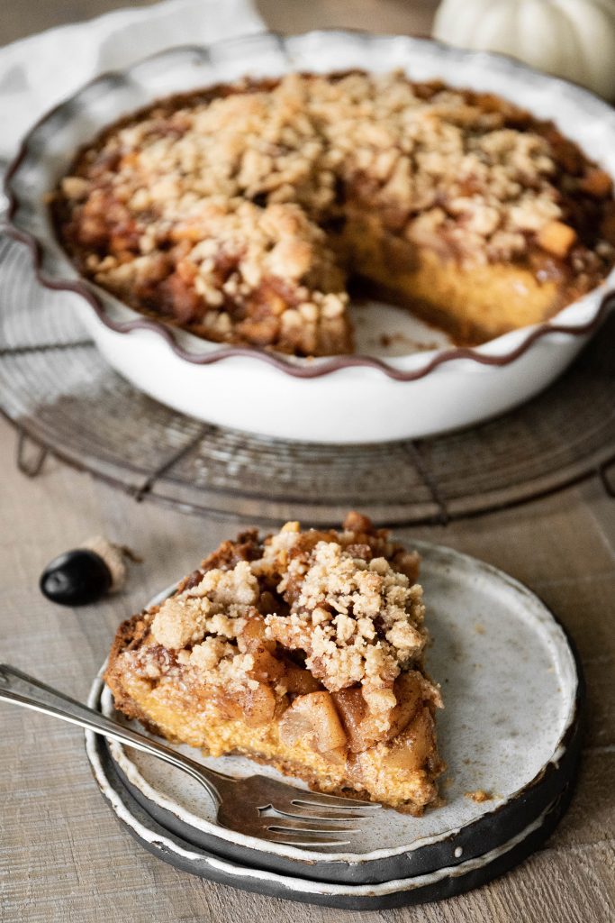 Pumpkin Pie Apple Crumble - Mogwai Soup Blog